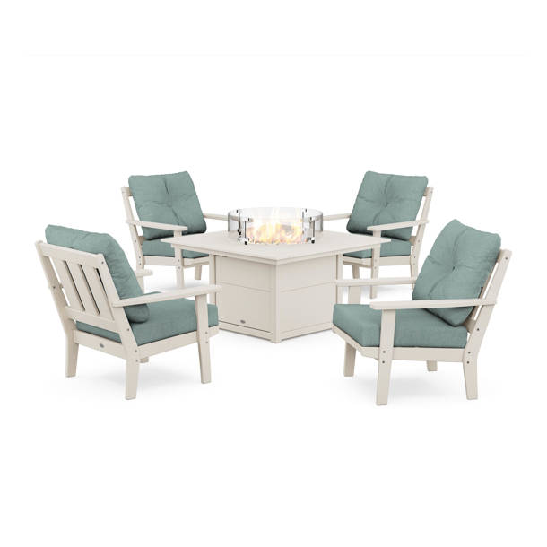 POLYWOOD® Oxford 7-Piece Farmhouse Dining Set & Reviews | Wayfair